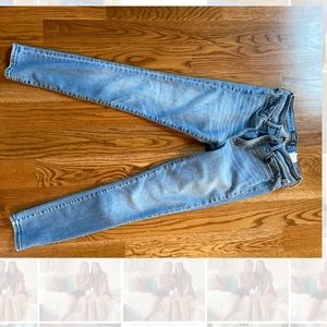 Abercrombie and Fitch Harper low rise super skinny